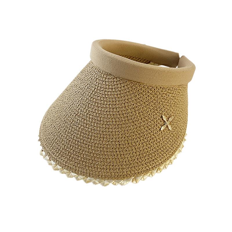 

Соломенная кепка для детей, для путешествий на открытом воздухе летом, на крыше с морским пляжем, без ленты для волос, шляпа от солнца