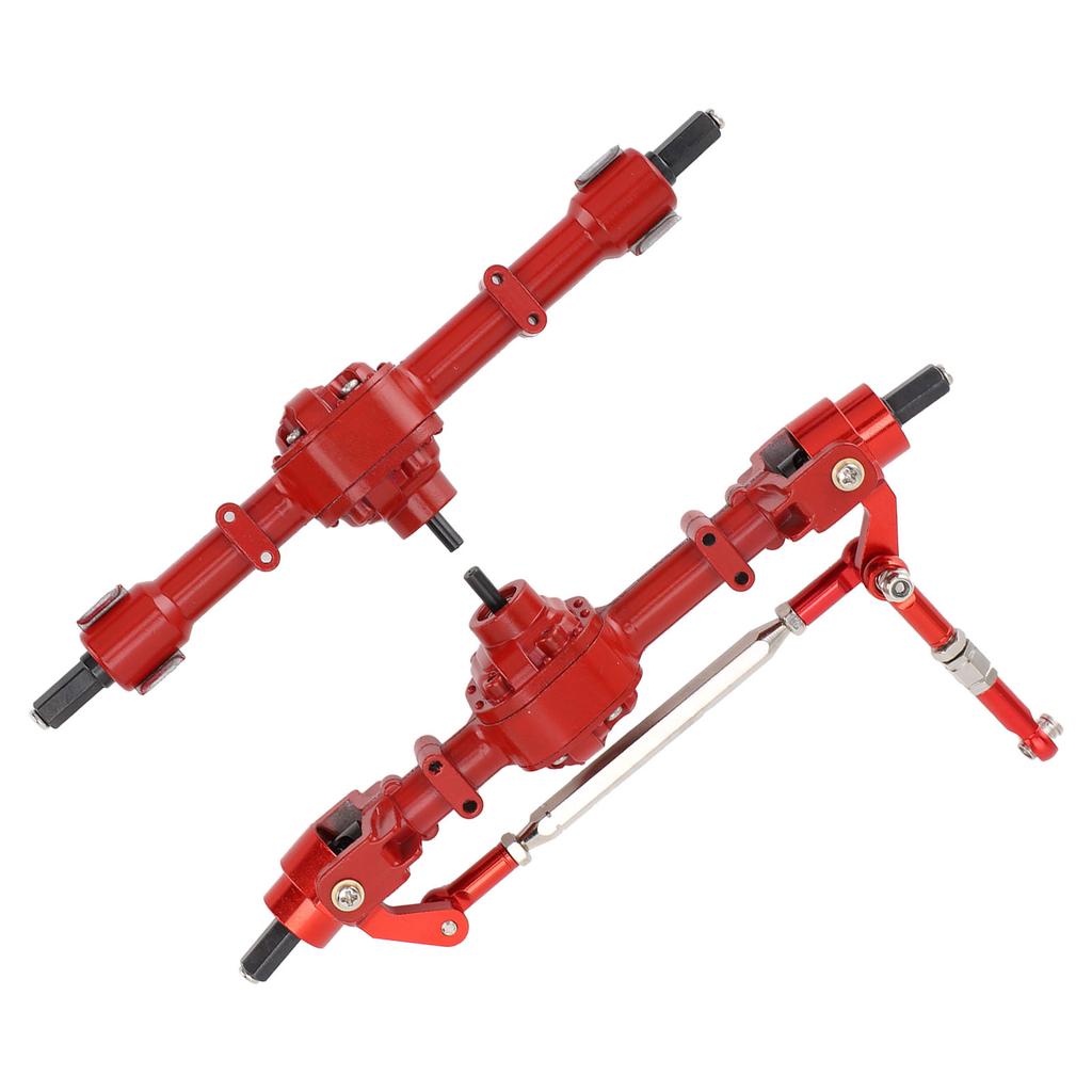 Metal Gear Axle Set Front and Rear Axle Replacement for D90 D91 D96 D99S MN90 MN96 MN99 MN99S FJ45