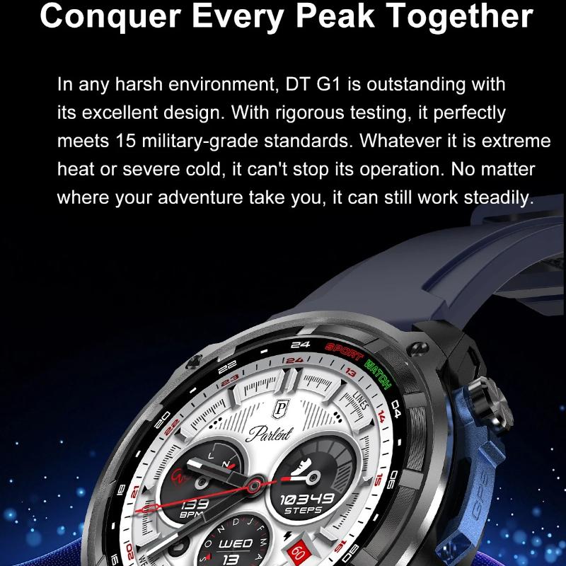 2026 GPS Smart Watches 3 ATM Waterproof Built-in Dual-band GNSS Compass Military GPS Map Heart Rate Sport Fitness Men SWIM Smartwatches