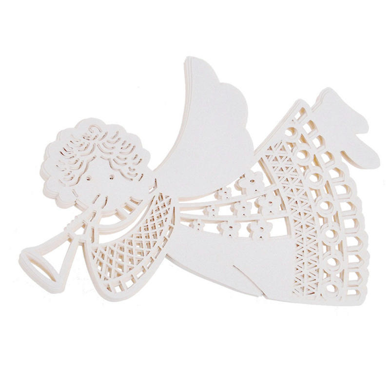 Hot Flying Angel Name Place Card For Wedding Party Table Wine Glass Decoration
