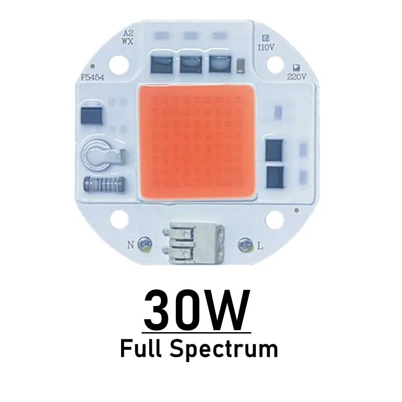 LED Chip COB Lamp 20W 30W 50W AC 220V 100V IP65 Smart IC No Need Driver DIY Flood Light Led Bulb Spotlight Outdoor Lamp Bead
