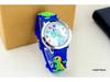 Fashionable 3D Silicone Dinosaur Quartz Watch for Kids - Cute Cartoon Animal Design