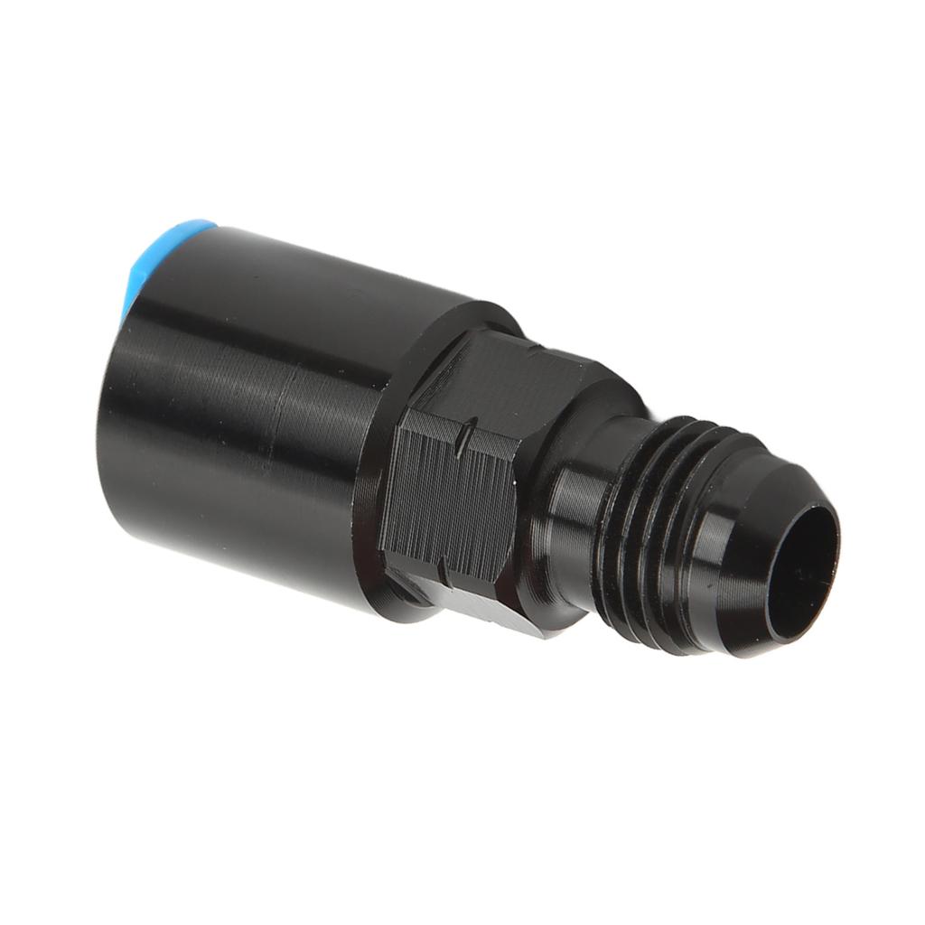EFI Adapter AN Male Quick Disconnect Black Anodized 6061‑T6 Aluminum Alloy Push On Fitting