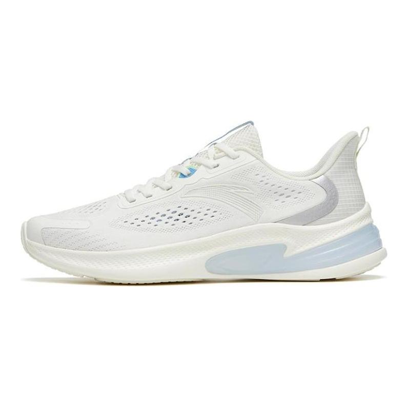 Anta Running Collection Slip Resistant Abrasion Resistant Low top Running Shoes Men's White Blue 112325542-1