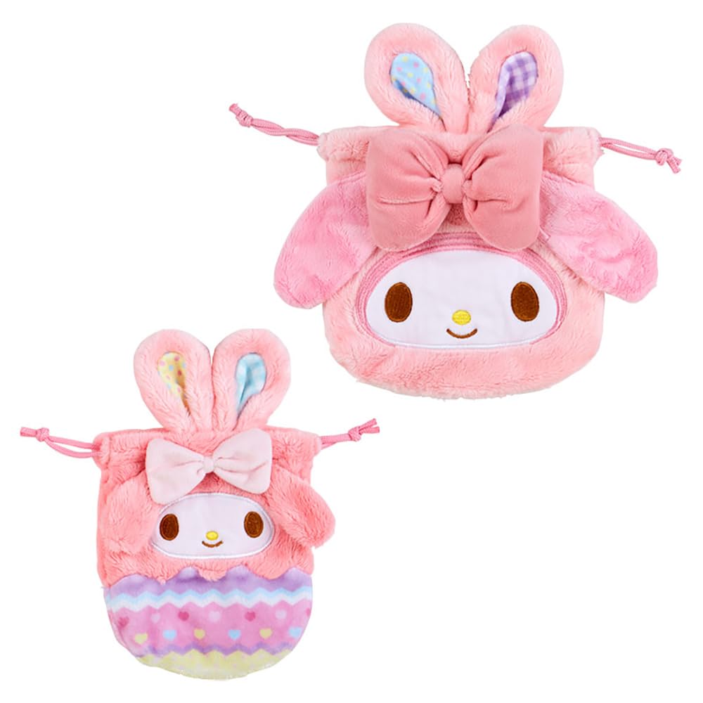 Sanrio My Melody Drawstring Bag Set of Easter My 23 x 23 x 3 SANRIO 150495 2, Rabbit, Melody, cm, Character,
