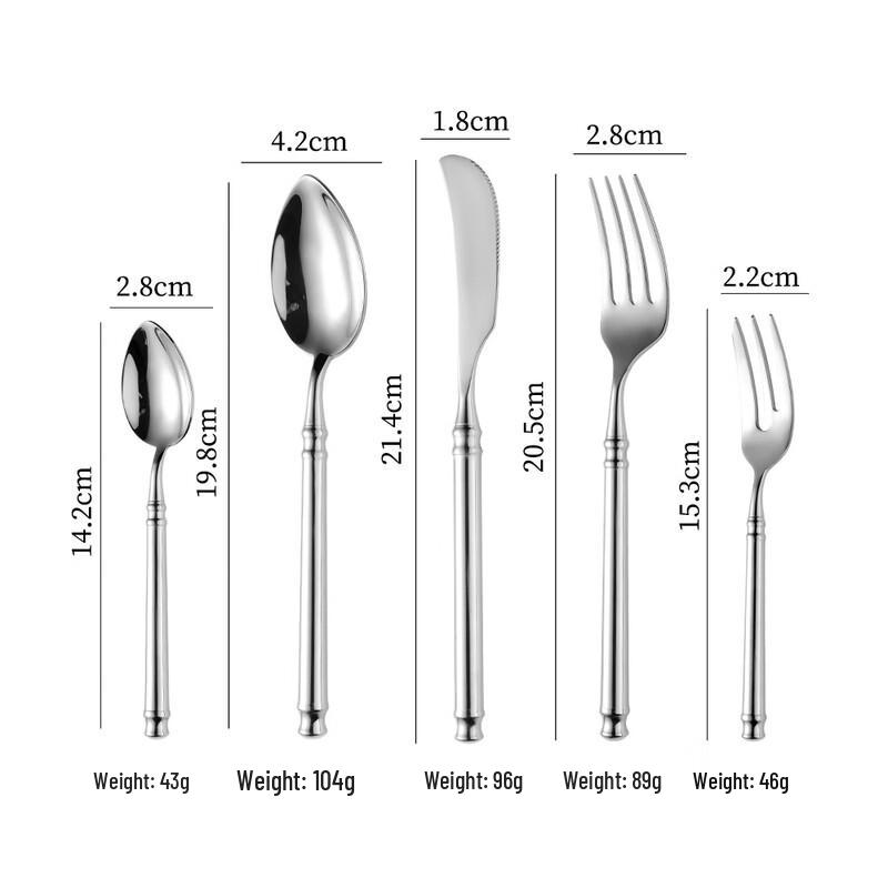 

Abay Premium Stainless Steel Cutlery Set