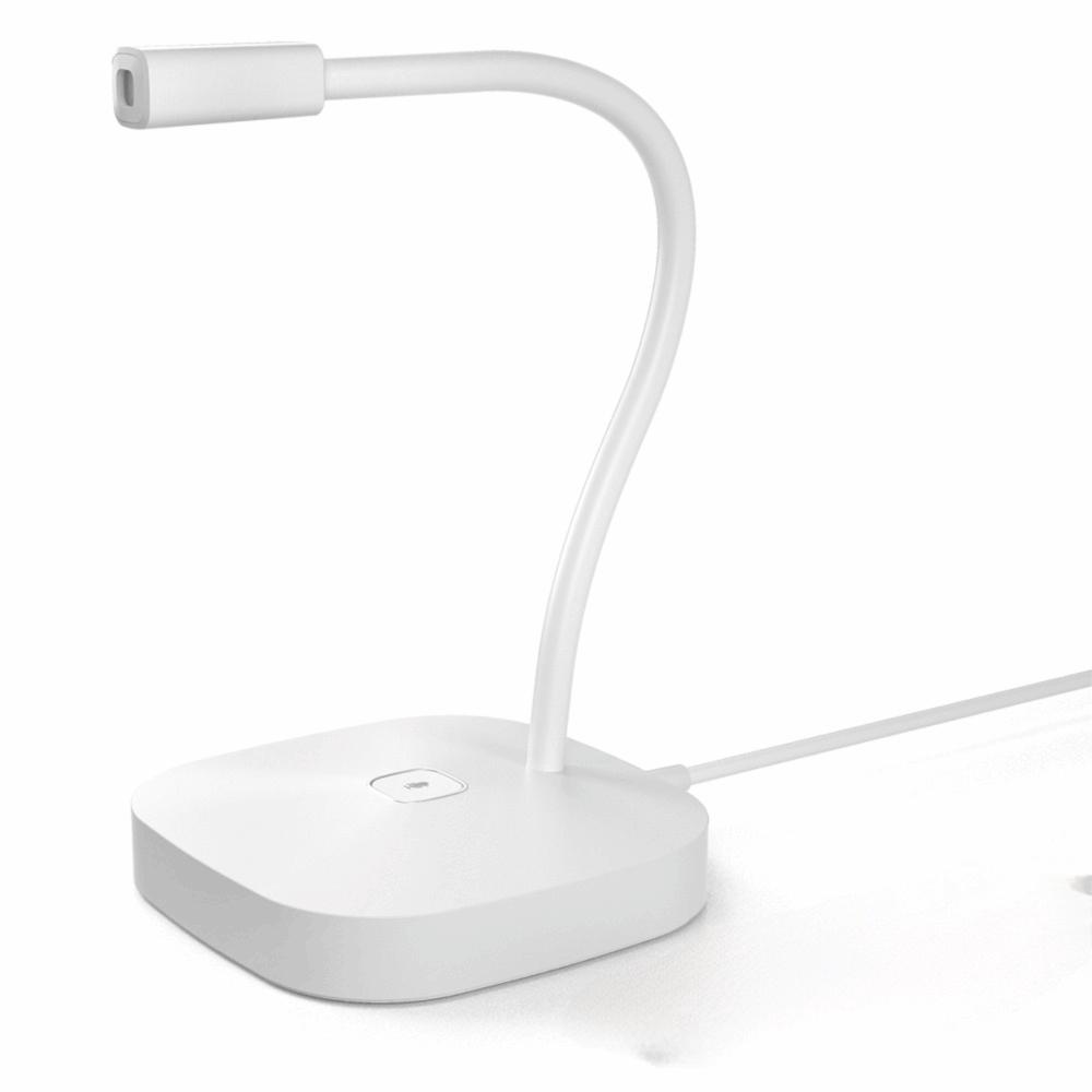 Adjustable Neck Wired Microphone 360 Degrees Omnidirectional Desktop Computer Mic Streaming Use