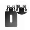 Car Rear View Camera Bracket Metal Mount Holder For Backup Reverse Cameras License Plate Holder