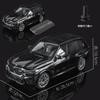 1:18 BMW X5 SUV High Simulation Diecast Metal Alloy Model Car Sound Light Pull Back Collection Kids Toy Gift Miniature Model All