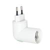 Rotatable LED Fireproof EU US Plug Switch E27 Bulb Base Lamp Holder Converter Socket Adapter