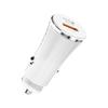 43W Fast Car Charger for iPhone 16 15 Pro Max, MFi Certified PD USB-C & QC 3.0 Adapter with 3.3FT USB C Cable