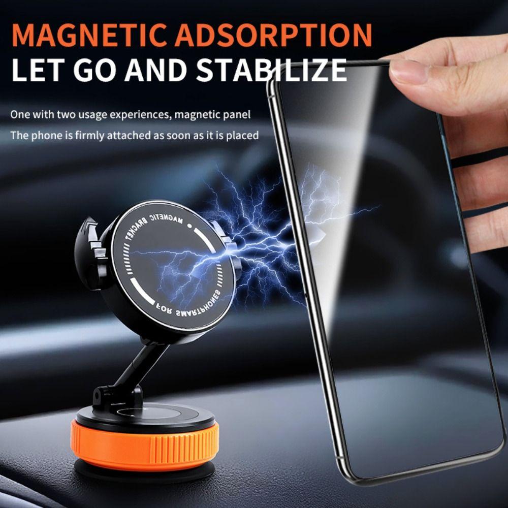 Vacuum Suction Cup Phone Mount Foldable Adsorption Bracket  Smooth Surface
