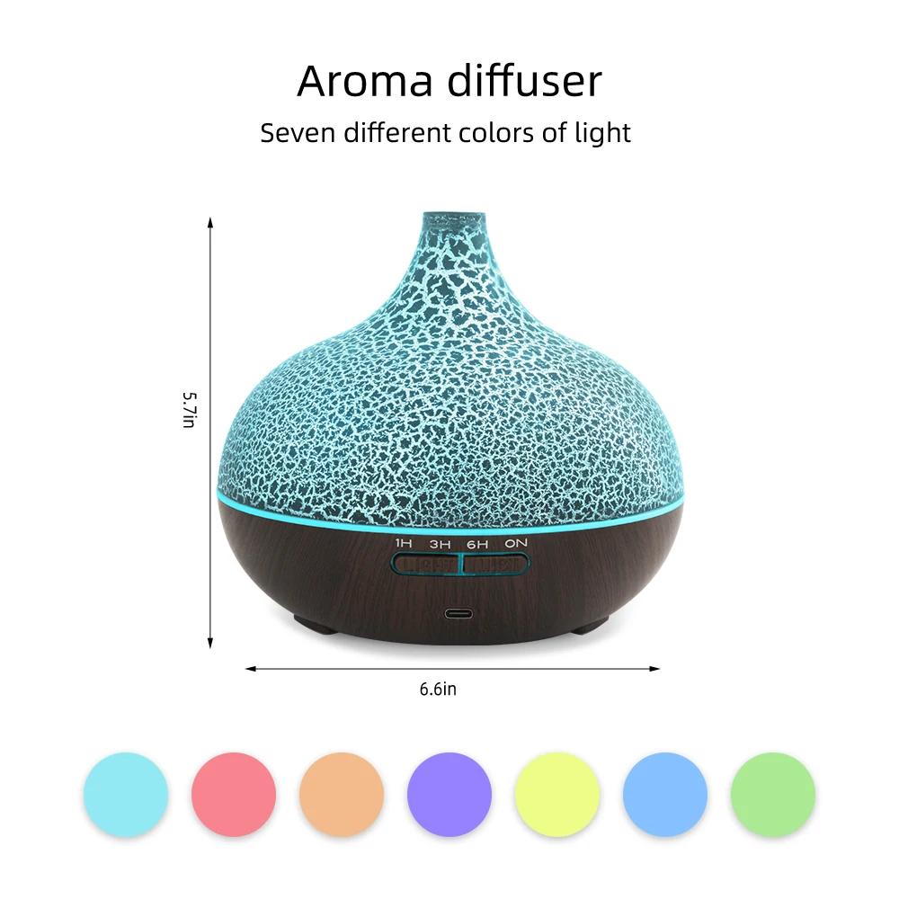 Air Humidifier & Essential Oil Diffuser Combo, Ultrasonic Cool Mist Maker for Home, Remote Control, Quiet Smell Distributor for