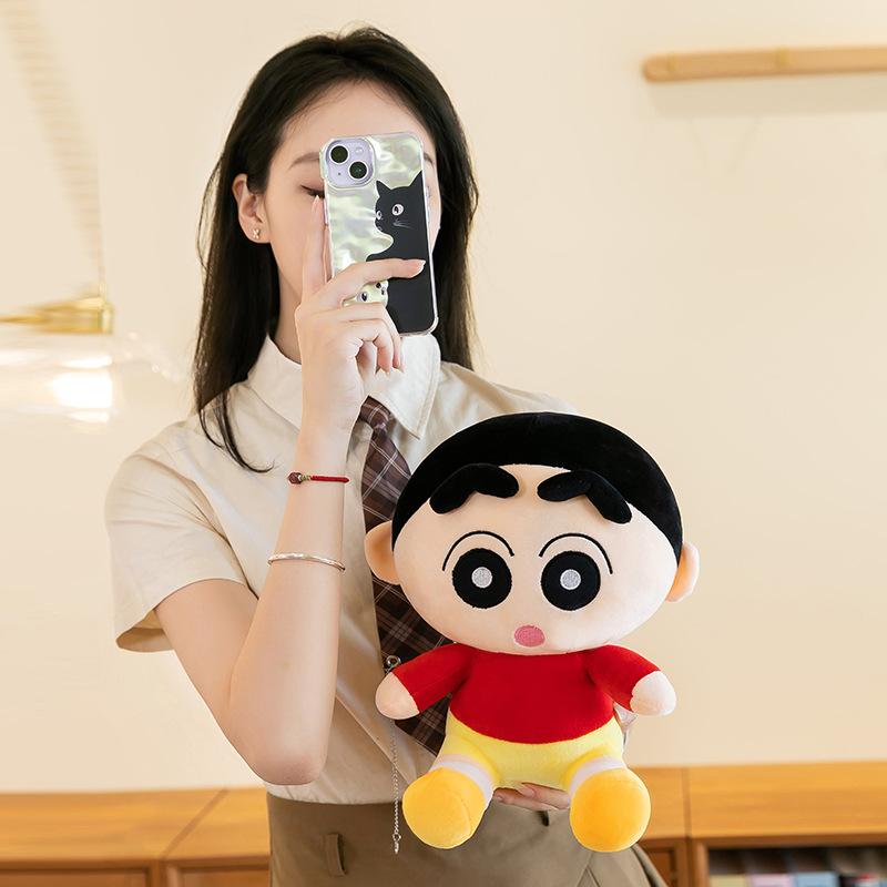 New Crayon Xiaoxin Zuowei Pig Plush Toy Doll Children's Birthday Gift Ragdoll Doll Pillow