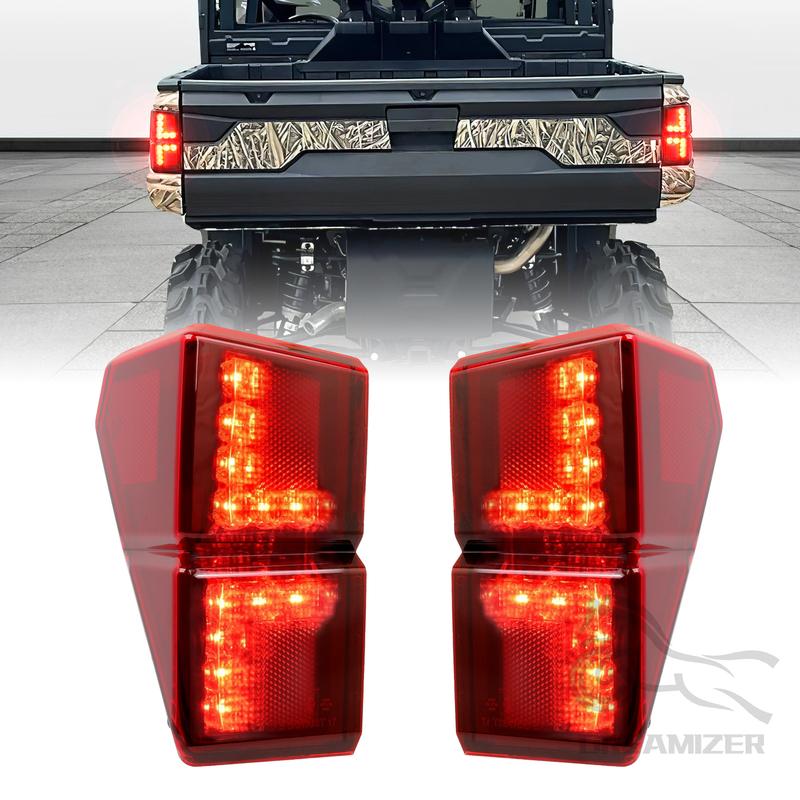 12V LED Tail Lights Rear Brake Stop Lights 2413766 For Polaris Ranger 1000/1000 Crew/XP 1000/XP 1000 Crew Accessories