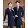 Professional Wool Blend Mid-length Work Coat