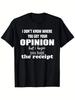 Men's Vintage Funny Letter Sarcastic Humor Print T Shirt Summer Oversize Tee Women Streetwear Breathable Comfortable Clothing