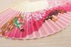 Matsumi Crafts Folding Fan Maiko Pink (Silk)
