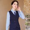 Treloman Women's Double-Breasted Professional Vest Suit
