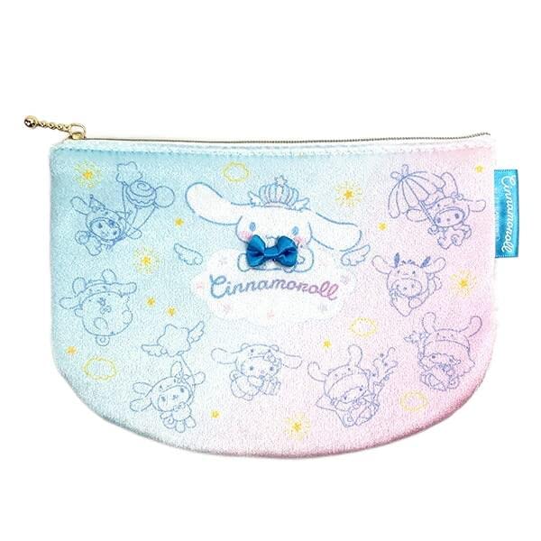 

Naitou Design World Sanrio Cinnamoroll 20th Anniversary Boa Flat Cloud Free Size [Perfect Tokyo] Pouch, Pattern, белый