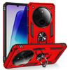 For Redmi 14C 4G Shockproof Folding Armor Case For Redmi A3 Stand Holder Ring Cover