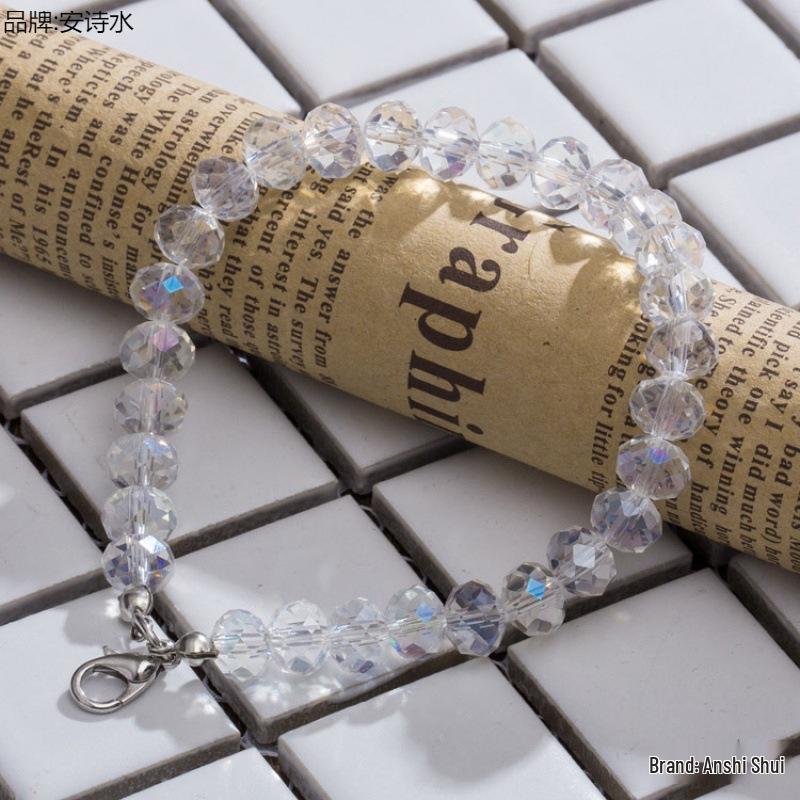 DIY Preserved Flower Keychain & Car Pendant Set with Acrylic Ball & Pearl Chain