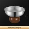 Stainless Steel High-Footed Ice Cream and Dessert Cup