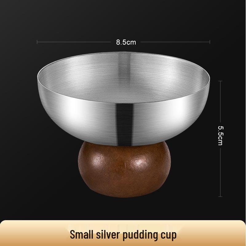 Stainless Steel High-Footed Ice Cream and Dessert Cup