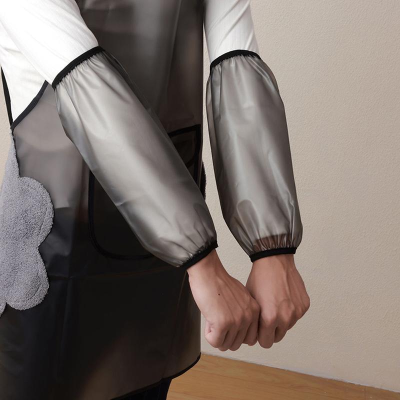 Mâneci impermeabile din Tpu, anti-murdare, pentru curățarea treburilor casnice, mâneci pentru braț, mâneci, manșetă, capac pentru braț, accesorii șorț de bucătărie