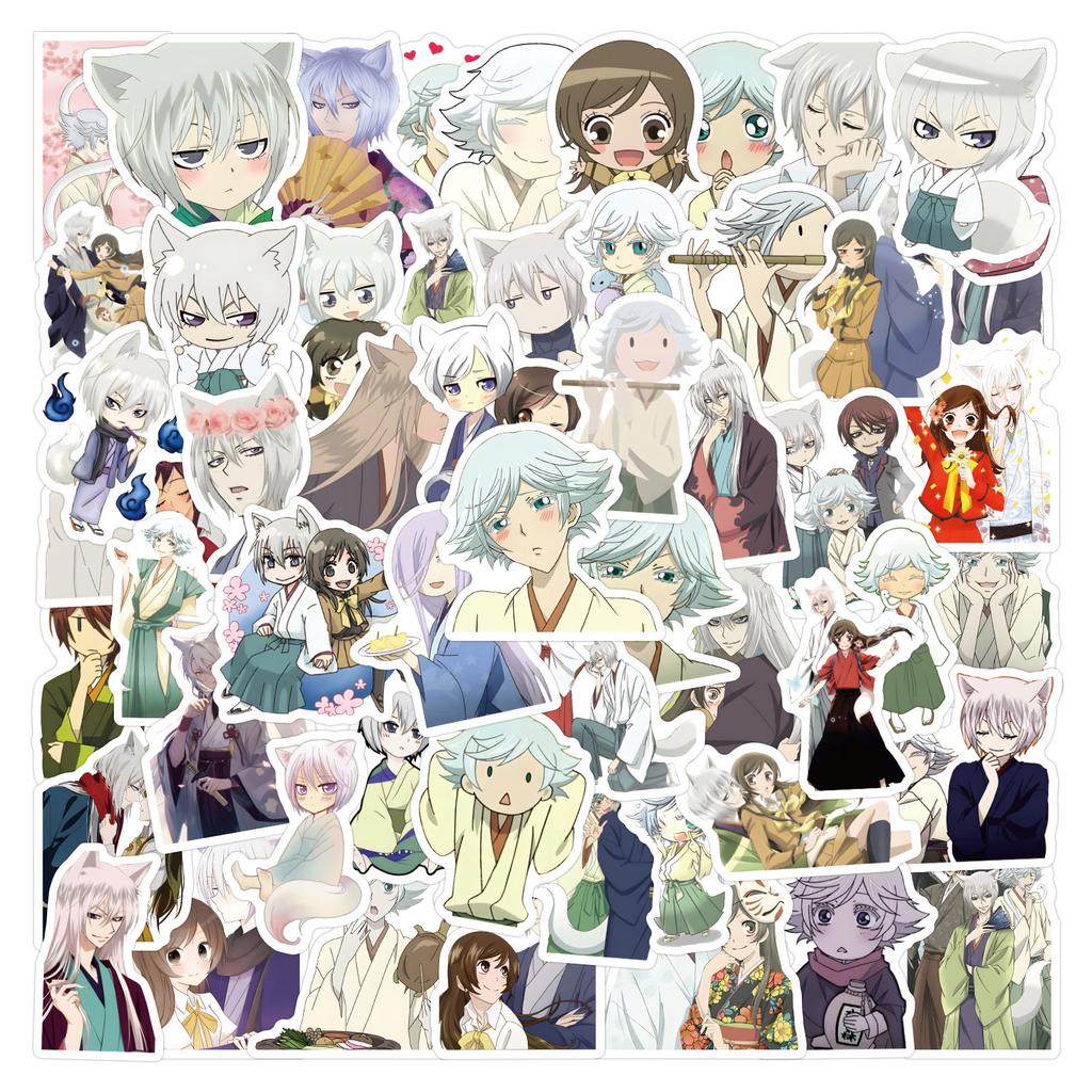 60 New Kamisama Kiss Animation Graffiti Stickers Decorative Skateboard Water Cup Waterproof Stickers