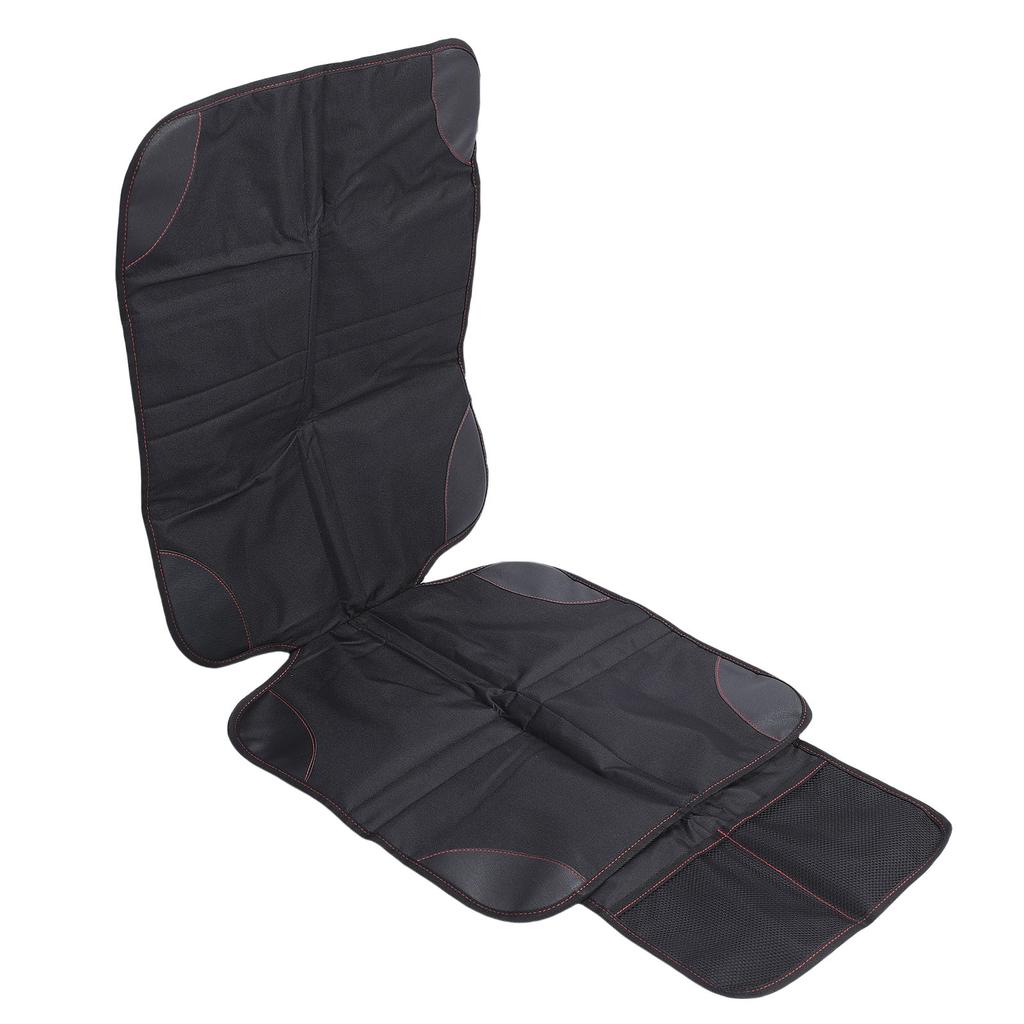 Ochraniacz na fotelik samochodowy dla fotelika dziecięcego Antypoślizgowy z kieszenią siatkową Uniwersalna mata ochronna na fotel samochodowy dla zwierząt i dzieci do większości pojazdów