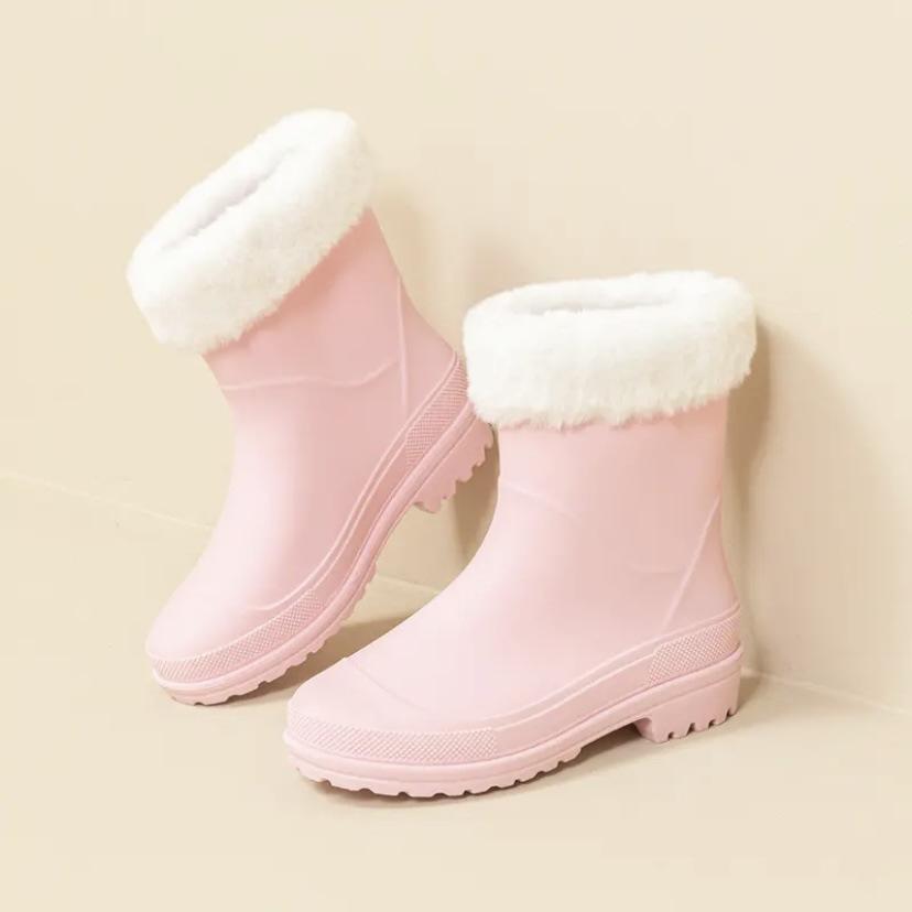 Neue modische Mid-Tube-Trend-Regenstiefel für Erwachsene für Damen