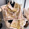 Geometric Scarf, High-End Shawl, Age-Reducing Scarf, Students Go Out With Warm Women