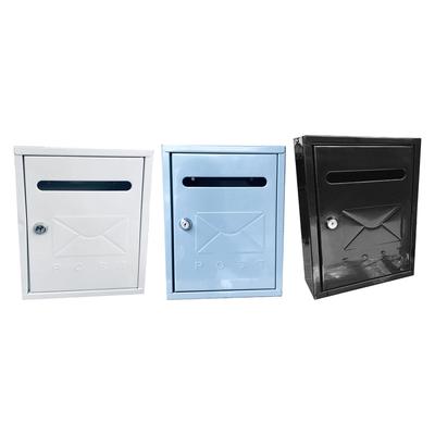 Outside Wall Mount Mailbox with Key Lock Durable Construction and Mounting Screws with Slot for Paperwork Scratch Resistant