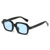 Vintage Punk Rivets Sunglasses Women Men Thick Frame Sun Glasses Fashion Jelly Color Square Sunshade Eyewear UV400 De Sol Oculos