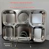 Chuangxun 304 Stainless Steel Divided Lunch Tray