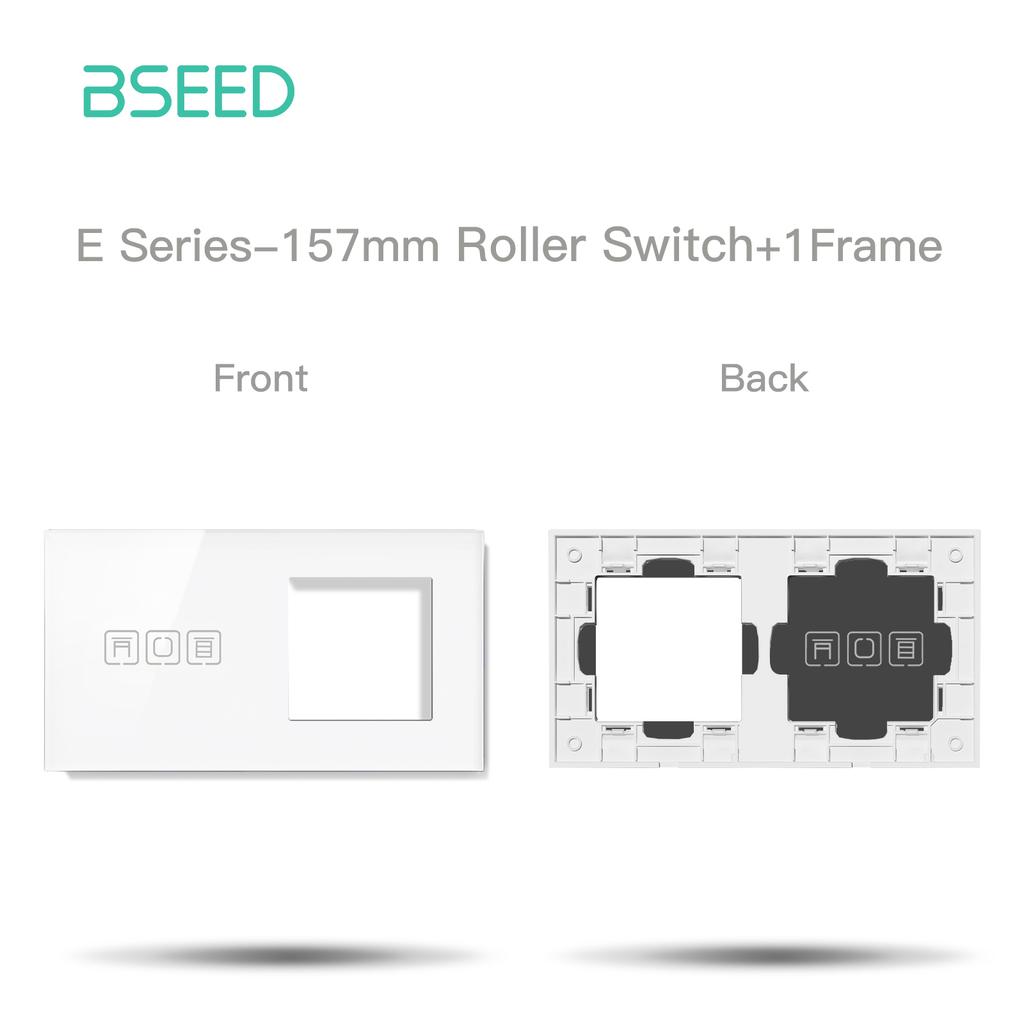 BSEED Zigbee Switches Module Glass Panel Touch Switches USB C Phone Charge Socket Port Smart Function Key EU Sockets Parts