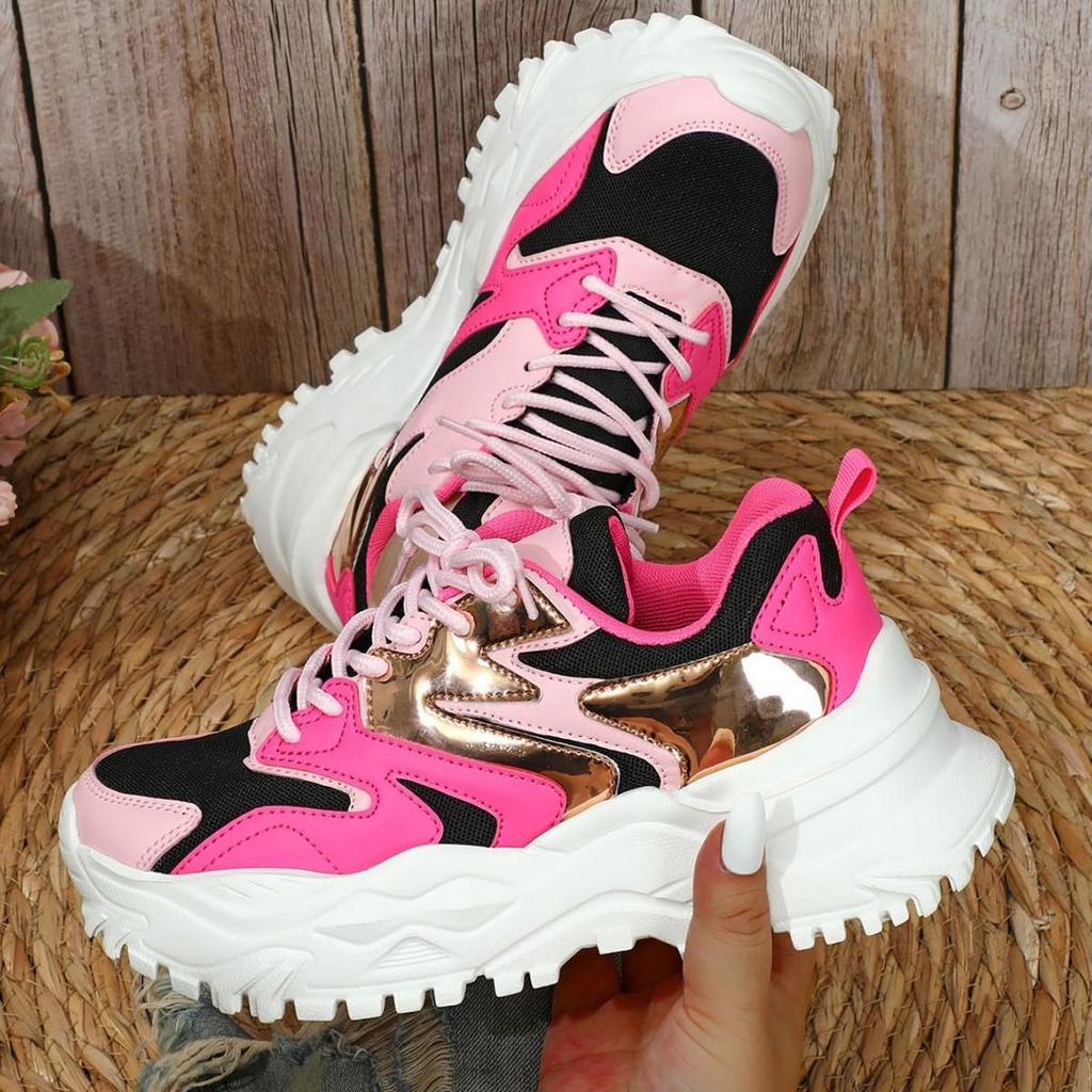 Thick-soled Heightening Dad Shoes Jinjiang Cold Sticky Shoes Casual Sports Shoes Trendy Shoes