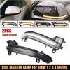 For BMW 1 2 3 4 Series X1 F20 F21 F22 F30 F31 F34 F32 E84 I3 LED Dynamic Turn Signal Blinker Side Mirror Sequential Light Lamp