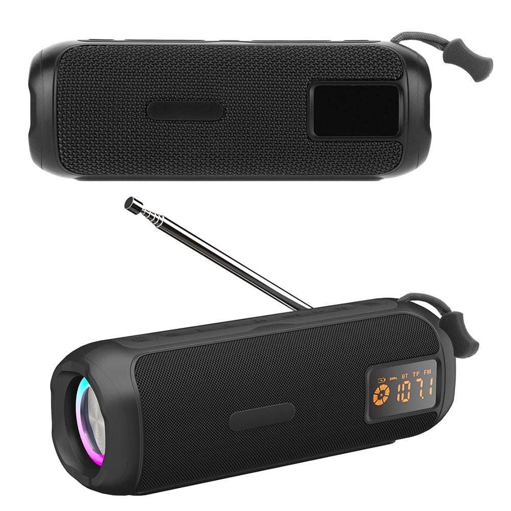 Wireless BT Speaker Portable Radio Support TF Card AM FM Radio Rechargeable Radio for Home Kitchen Outdoor