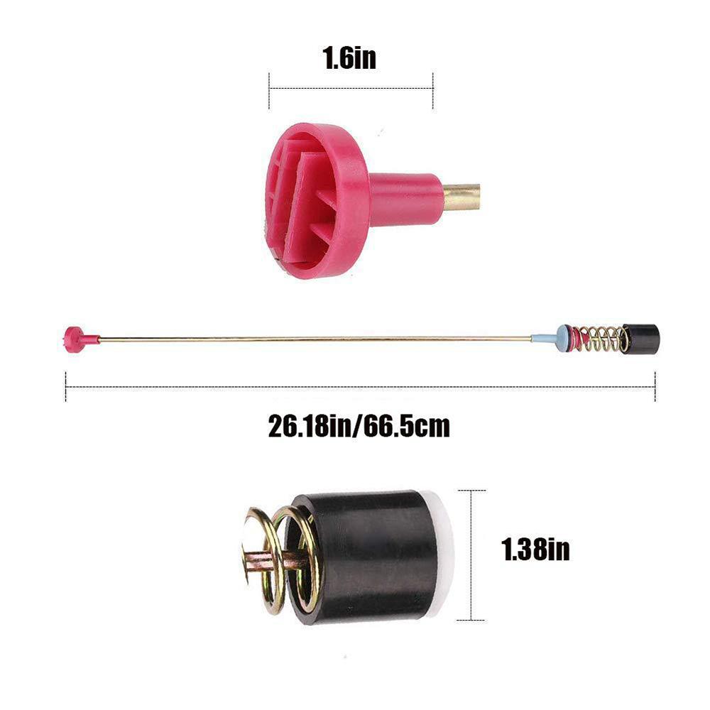 4pcs Washer Suspension Rod Damper Steel Washer Damper Suspension Rods DC9705280W Replace 3998024