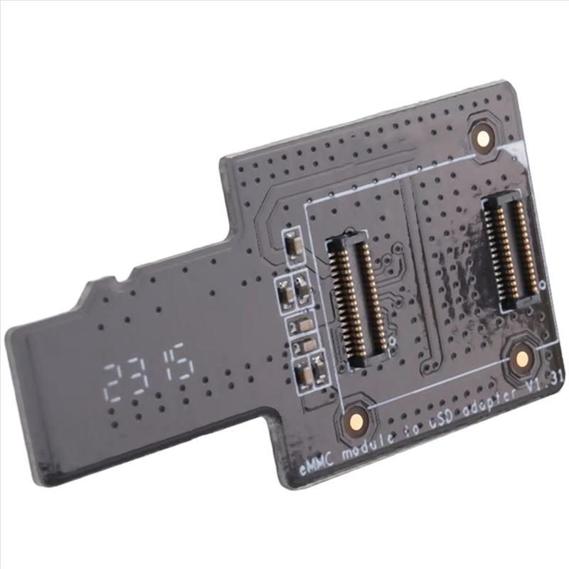 DONQ-EMMC To USD Board EMMC To USD Adapter Board EMMC TF Card Burning Board Modules For ROCK PI 4A/4B