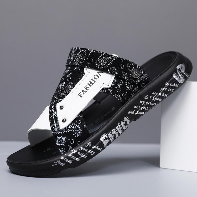 

Сандалии мужские летние рабочие тапочки для вождения нескользящие и износостойкие на толстой подошве вьетнамские забродные пляжные туфли 39