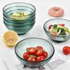 Lakeside Green 5-inch Dotted Glass Bowl Set (2-piece)