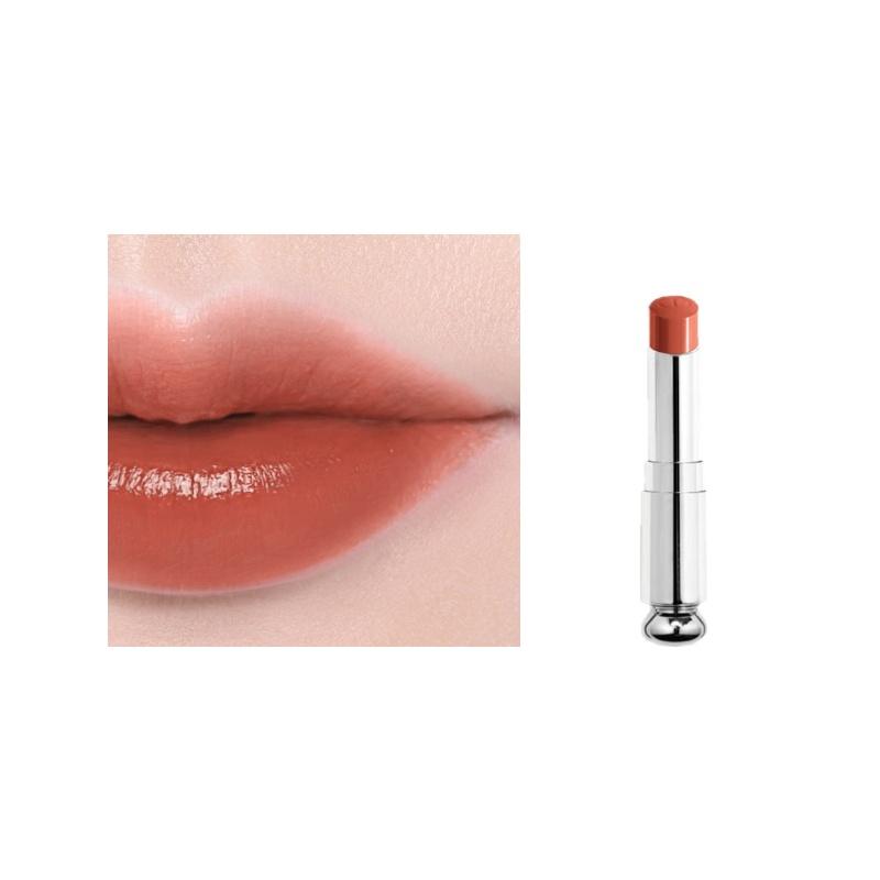 DIOR Accessory Charming Black Tube Lipstick Refill Refill Cream Moisturizing Silky Moisturizing Improves Color and 524 DIORETTE peach milk cap чёрный
