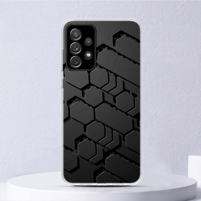 Forged Carbon Pattern Soft Case For Samsung Galaxy A52 A42 A32 A22 A12 A02S Phone Cover A50 A51 A70 A71 A41 A31 A21S A40 A30 A20
