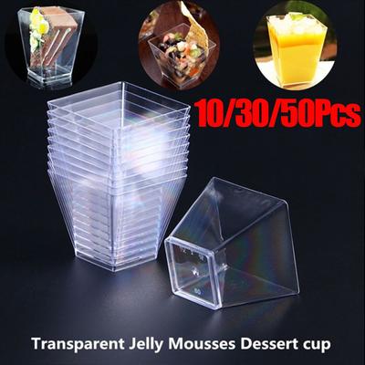 Jelly Party Supplies Transparent Bakeware Disposable Cups Dessert Cup Mousses Pastry Tools