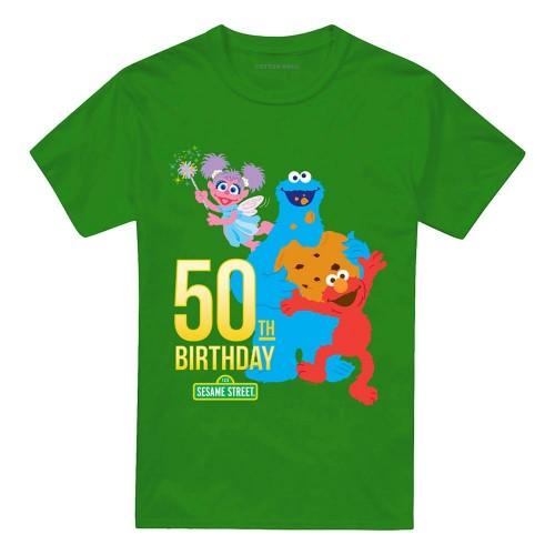 Sesame Street Unisex Adult 50th Birthday T-Shirt