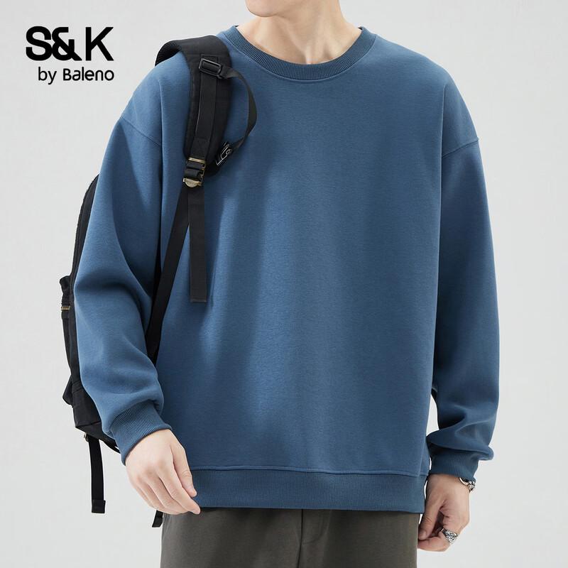 Baleno Men's S&K Series Loose Fit Round Neck Sweatshirt