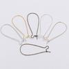 50Pcs Teardrop Ear Wire Earring Hooks Sturdy Earring Hooks Adornment Perfect For Fashionable Jewelry Crafting